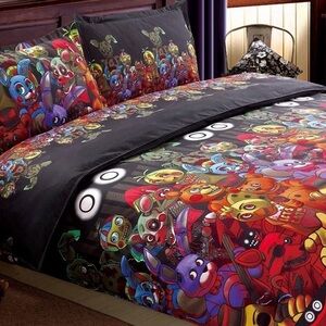Five Nights at Freddy’s Queen Duvet Cover 3 Piece Set
